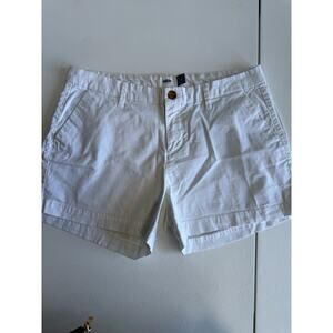4 for $10 Old Navy Cotton Blend White Shorts EUC 6